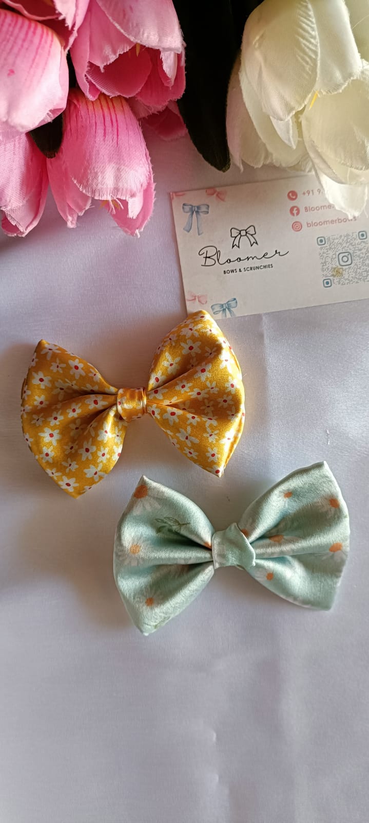 Sun floral bows